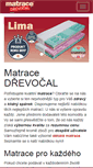 Mobile Screenshot of matrace-drevocal.cz